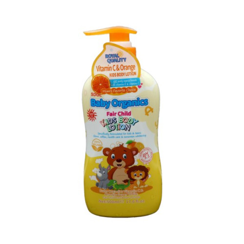 Baby Organic Fair Child Kids Body Lotion – Vitamin C & Orange Baby Organic Fair Child Kids Body Lotion – Vitamin C & Orange