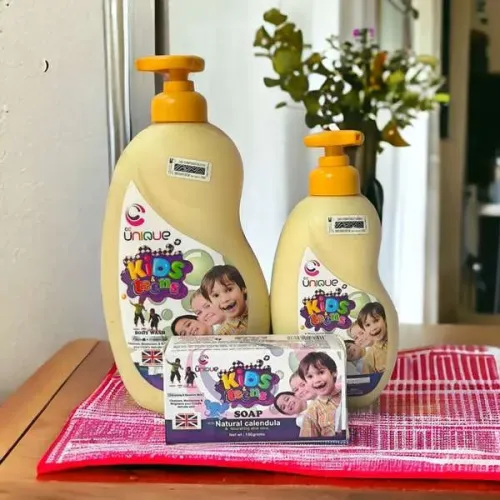 Unique Kids and Teens Baby Care Set - Baby Lotion, Baby Soap, and Baby Shower Gel