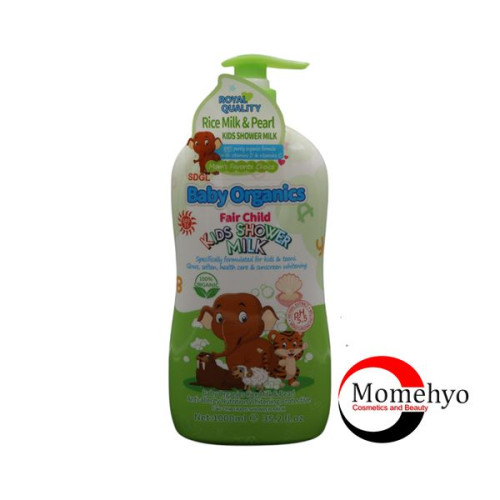  Baby Organic Fair Child Kids Shower Milk with Rice Milk & Pearl – 1000ml