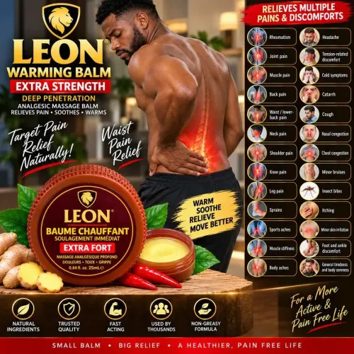 LEON Extra Fort Warming Balm – Deep Massage & Soothing Relief 25ml