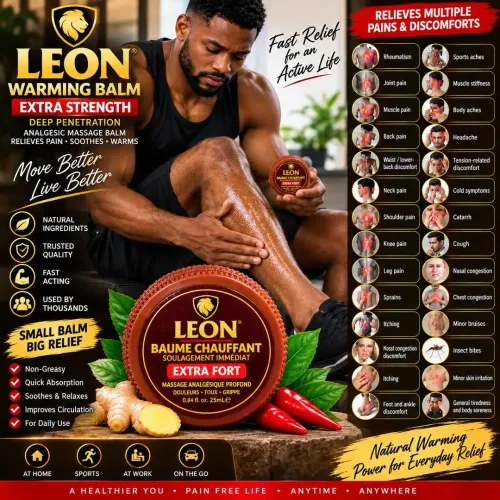 LEON Extra Fort Warming Balm – Deep Massage & Soothing Relief 25ml