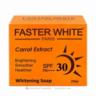 Faster White Paris Carrot Extract Whitening Soap SPF 30 PA+++ 200g