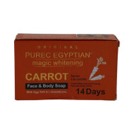 Purec Egyptian Magic Whitening Carrot Soap – Face & Body with L-Glutathione