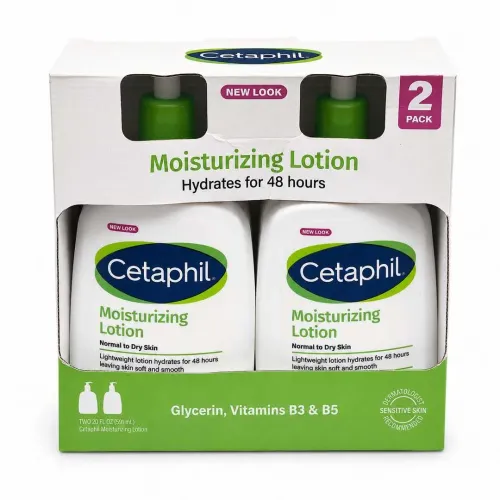 Cetaphil Moisturizing Lotion for Normal to Dry Sensitive Skin 2 in 1