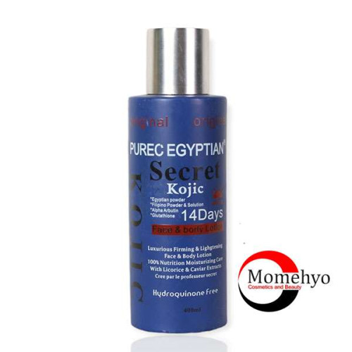 Purec Egyptian Secret Kojic 14 Days Face and Body Lotion Hydroquinone Free – 400ml