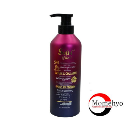 Solid Glow Caviar & Collagen Whitening Lotion 500ml