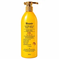 Beauty Supplement Injection 24K Gold Strong Whitening Body Milk 400ml
