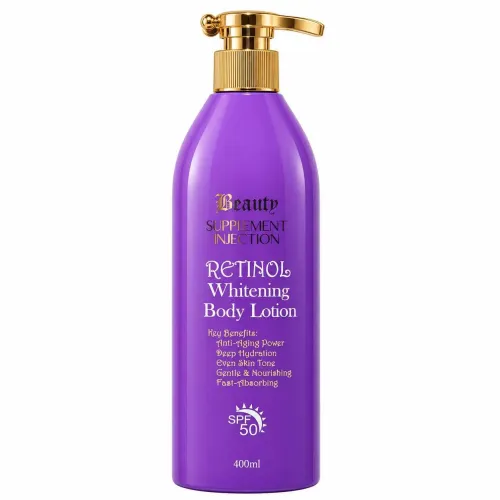 Beauty Supplement Injection Retinol Whitening Body Lotion 400ml
