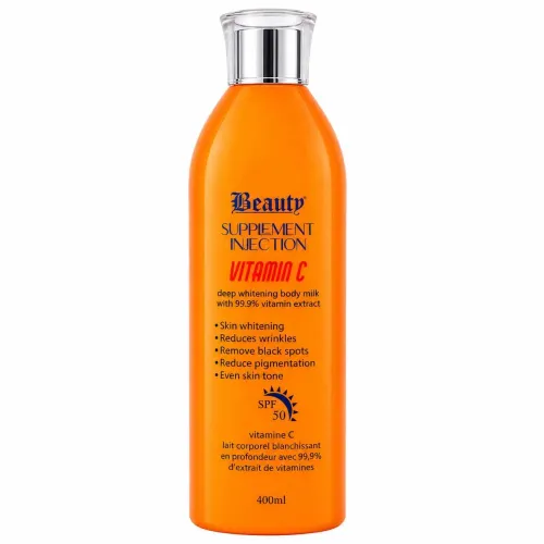 Beauty Supplement Injection Vitamin C Deep Whitening Body Milk 400ml