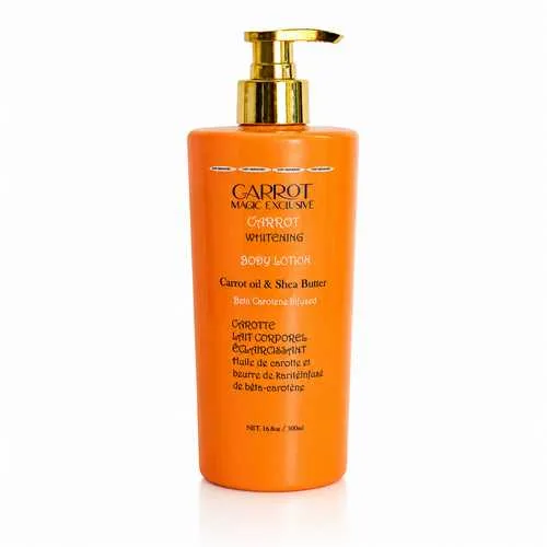 Carrot Magic Exclusive Carrot Whitening Body Lotion with Carrot Oil & Shea Butter 500ml