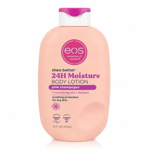 eos Shea Better 24H Moisture Body Lotion Pink Champagne 473ml