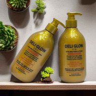 Deli Glow Gold Extra Whitening Face & Body Lotion