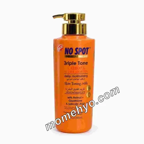 No Spot 3riple Tone Carrot & Alpha Arbutin Skin Toning Milk 500ml