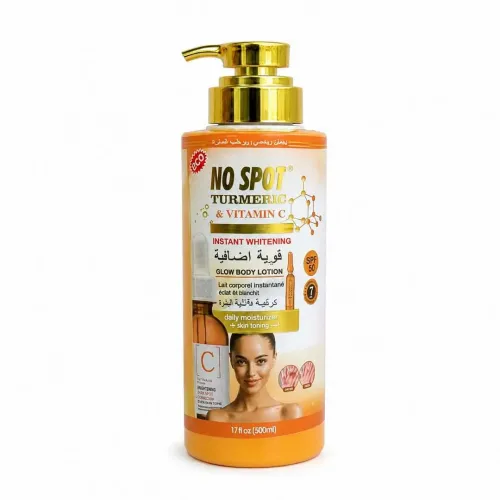 No Spot Turmeric & Vitamin C Instant Whitening Glow Body Lotion SPF 50 500ml