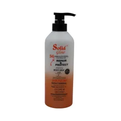 Solid Glow Repair & Protect Brightening Body Milk with Collagen & Fish Oil 500ml