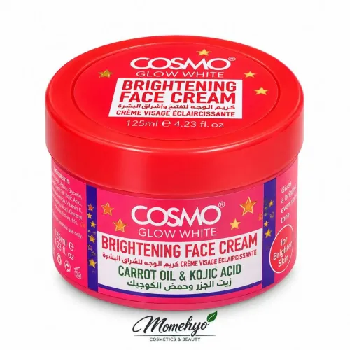 Cosmo Glow White Brightening Face Cream with Carrot Oil & Kojic Acid 125ml