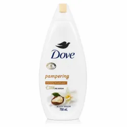 Dove Pampering Shea Butter & Vanilla Scent Triple Moisture Serum Body Wash 750ml