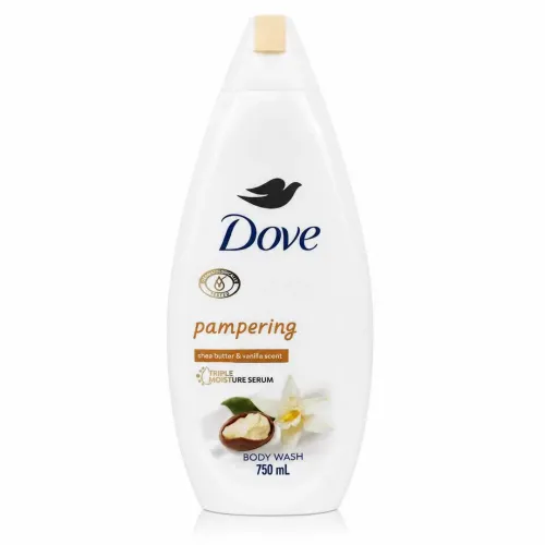 Dove Pampering Shea Butter & Vanilla Scent Triple Moisture Serum Body Wash 750ml