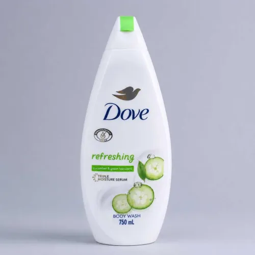 Dove Refreshing Cucumber & Green Tea Scent Triple Moisture Serum Body Wash 750ml