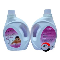Gluta White Beauty Care Shower Gel with AHA, Vitamin B3, Vitamin C, and Goat Milk (2000ml)