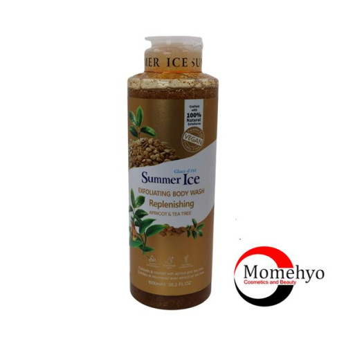 Summer Ice Exfoliating Body Wash – Replenishing Apricot & Tea Tree