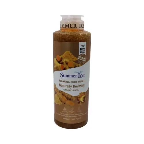 Summer Ice Naturally Reviving Turmeric & Neem Relaxing Body Wash 1000ml