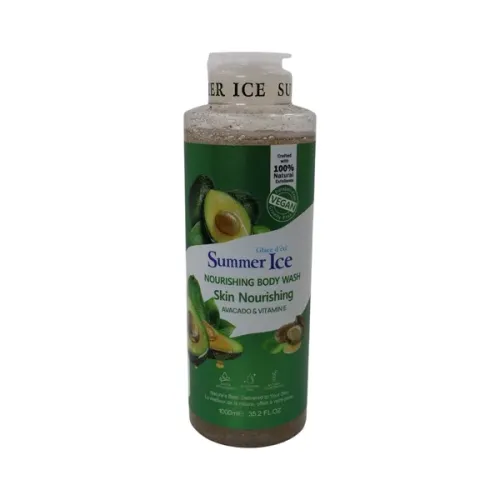 Summer Ice Skin Nourishing Avocado & Vitamin E Nourishing Body Wash 1000ml